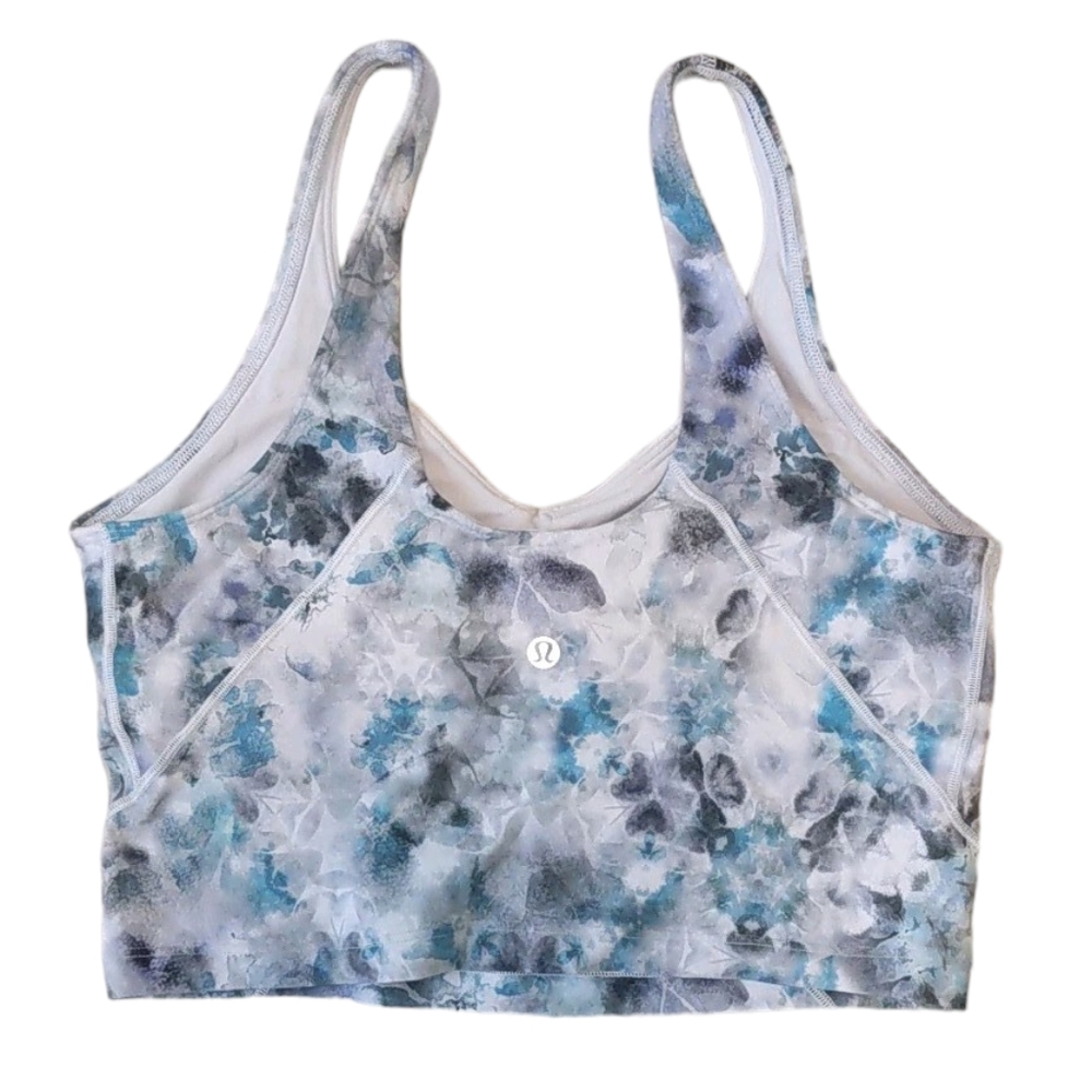 Lululemon Align Tank Crop Top Kaleidofloral Multi Size 10 - Picture 5 of 6